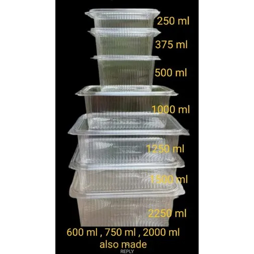 Transparent Pet Food Packaging Container