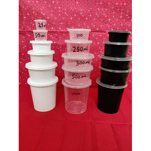 Transparent Polypropylene Container