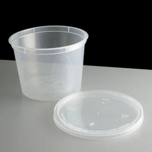 Transparent Plastic Container