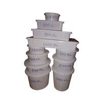 Plastic Food Storage Container - High-quality Eco-friendly Plastic, Polished Surface Finish | Heat Resistant, Airtight Lid, Convenient Handle For Easy Transport