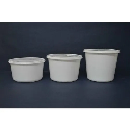 White Plastic Container