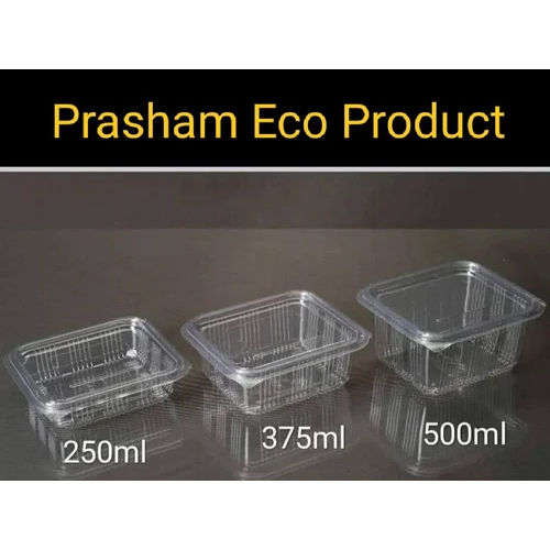 Pet Hinged Lid Container