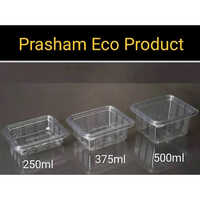 Pet Hinged Lid Container - High-quality Plastic, Multiple Sizes Available | Eco-friendly, Lightweight Design, Heat Resistant, Secure Seal