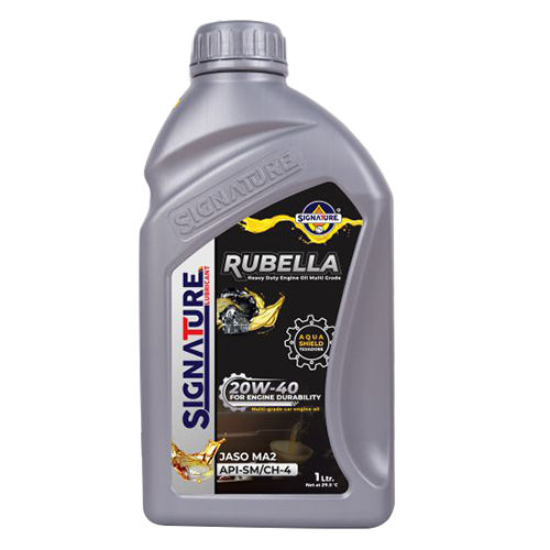 1 Ltr 20W-40 Rubella Multi Grade Heavy Duty Engine Oil Application: Automotive