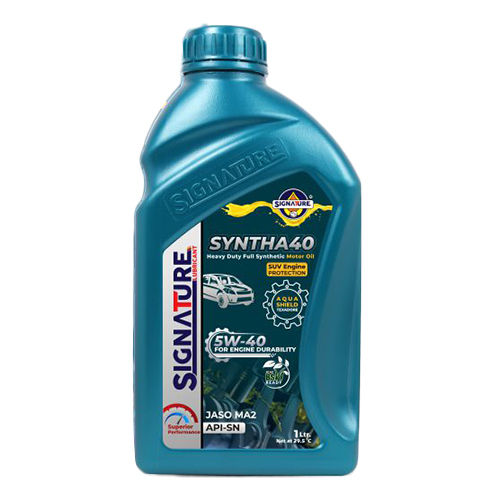 1 Ltr 5W-40 Syntha40 Heavy Duty Full Synthetic Motor Oil Application: Automotive