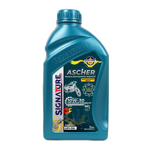 1 Ltr 10W-30 Ascher Advance Semi Synthetic Motor Oil Application: Automotive