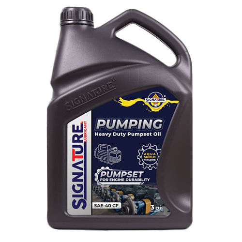 3 Ltr Sae-40 Cf Pumping Heavy Duty Pumpset Oil Application: Automotive