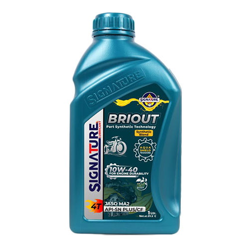 1 Ltr 10W-40 Briout Part Synthetic Engine Oil