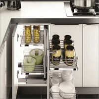 Universal Kitchen Magic Corner - Material: Metal
