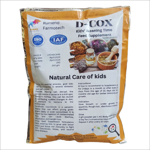 D Cox Kids Weaning Time Feed Supplement