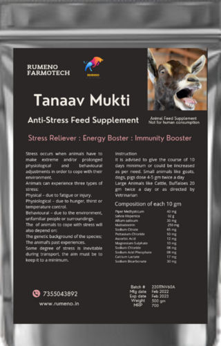 Tanav Mukti Anti Stress Animal Feed Supplement