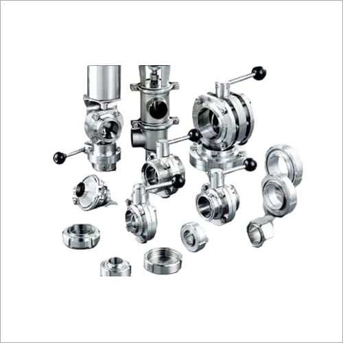 Silver Dairy Valves