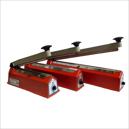 Hand Impulse Sealing Machine - Plastic, 8'' Size | 500 Pouch/HR Capacity, Electric Power, 2 Sec Sealing Speed, New Condition