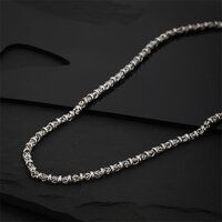 Handmade Byzantine Chain Silver Necklace