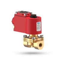 Water Solenoid Valve - Brass/bronze Material, 0-10 Bar Pressure | Industrial Use For Water Applications