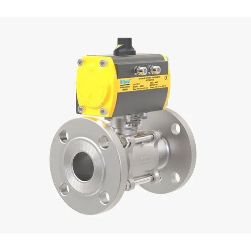 Uflow 3pc Ball Valve With Actuator