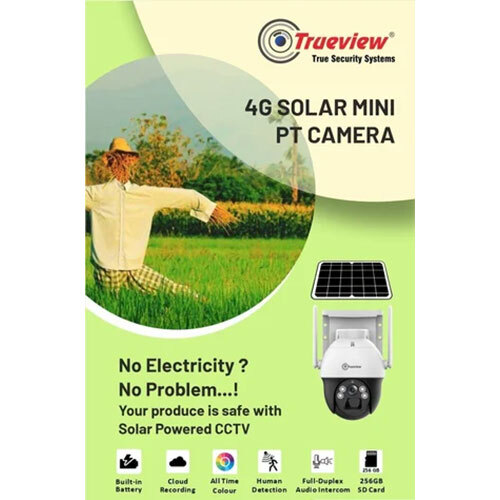 Plastic 4G Solar Mini Pt Camera
