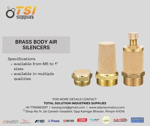Brass Air Silencers