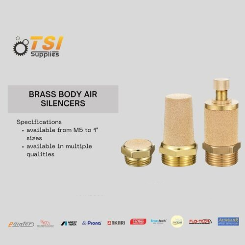 Brass Air Silencers