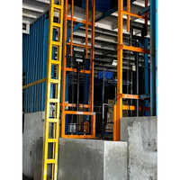 Double Mast Hydraulic Goods Lift