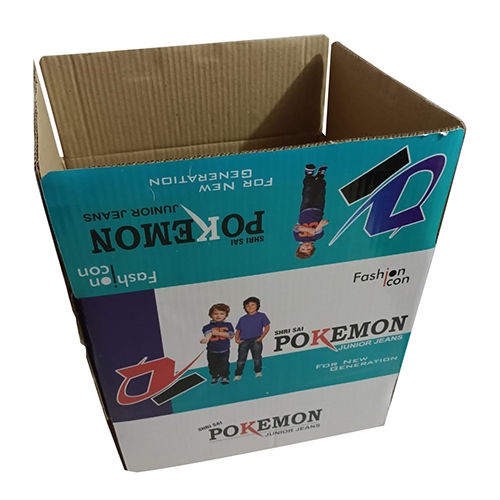 Polished Jeans Packaging Corrugated Box