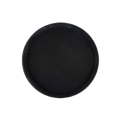 Black110 16Inch Round Anti Skid Fiber Tray