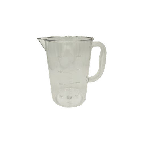 Transparent 2000 Ml Pc Measuring Cup