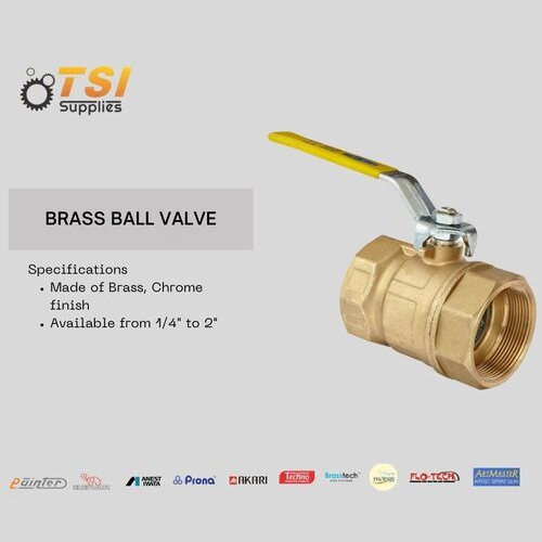 Brass Ball Valve - Application: Plumbing