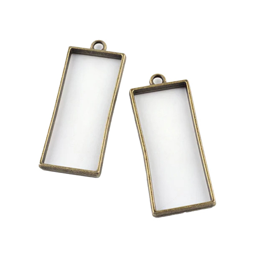 Metal Alloy Pendant Bezel Blanks