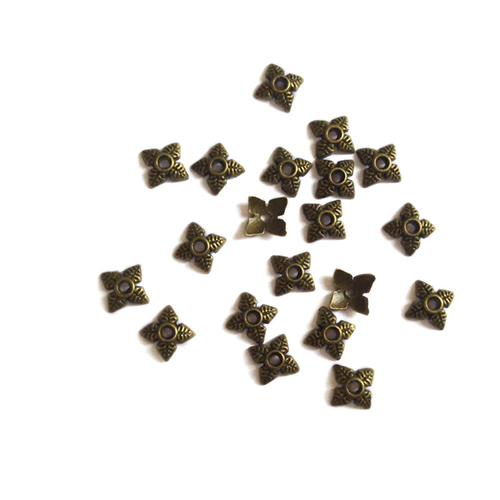 Metal Alloy Bead Caps 5.5mm