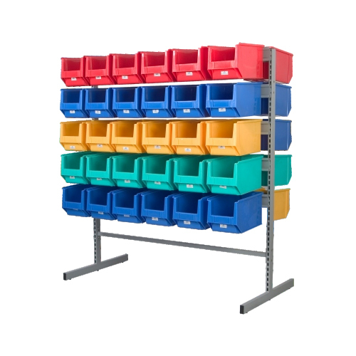 Single Sided With 10 Channels FPO Crates Stands
