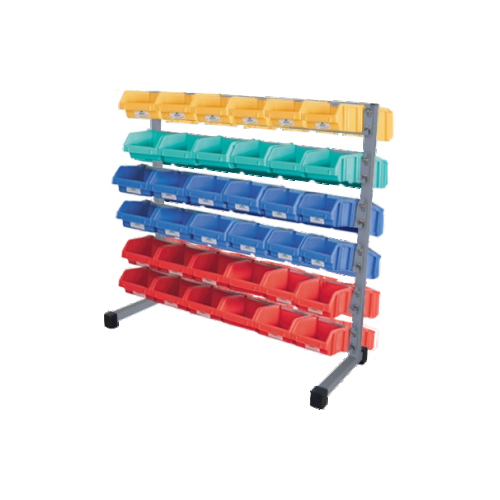 Double Sided With 12 Channels FPO Crates Stands