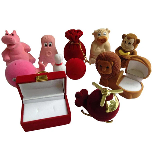 Velvet Fancy Ring Gift Packing Boxes