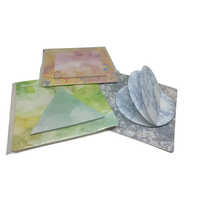 Sticky Notes Gift Label Paper Stickers - Paper, 65x65mm, Assorted Color & Shape | Unisex Combo Pack With Gift Wrap Option Available