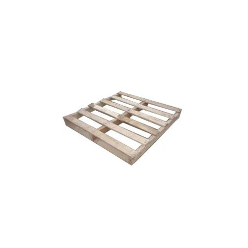 Wooden Pallet - Solid Box Design | Brown Wood Material, Durable and Sturdy