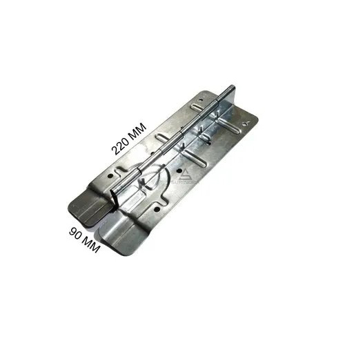 Metal Hinge - Steel, 220mm | Silver Finish for Durable Performance and Secure Pivoting Action in Commercial Applications