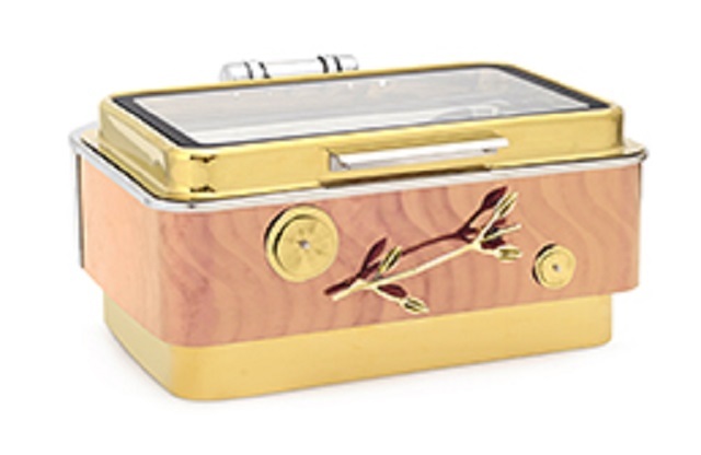 round heating food warmer set Hotel restaurant daily use cheffing dish