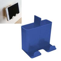 Air Conditioner Remote Mobile Phone Wall Mount Storage Holder (multicolour) (1146) - Plastic Body Material, Assorted Color Options | Provides Convenient Storage For Remotes And Phones