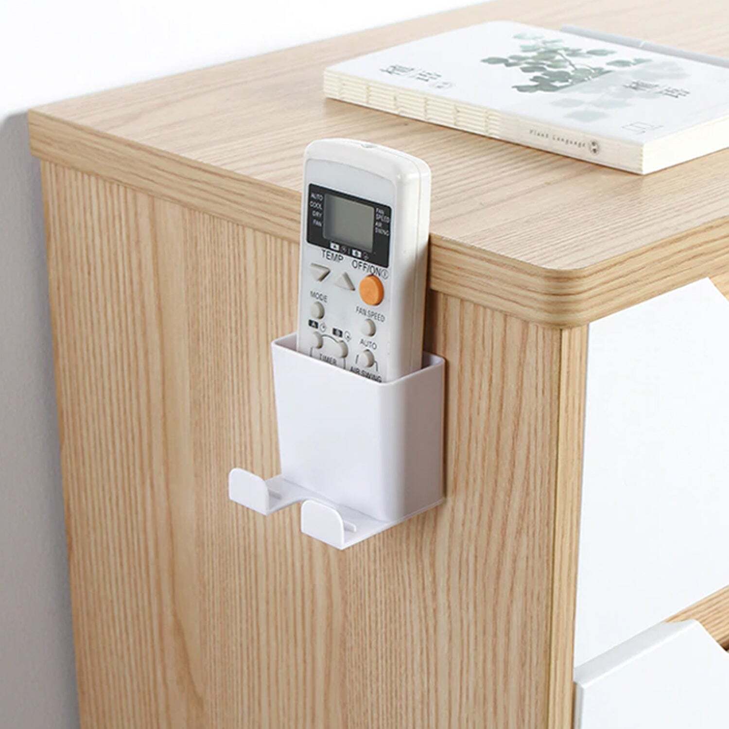 AIR CONDITIONER REMOTE MOBILE PHONE WALL MOUNT STORAGE HOLDER (MULTICOLOUR) (1146)