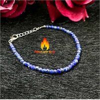 Lapis Lazuli 925 Sterling Silver Bracelet  Bead