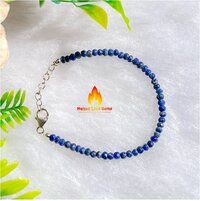 Lapis Lazuli 925 Sterling Silver Bracelet  Bead