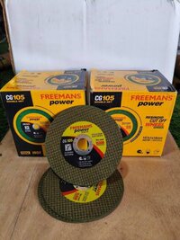 Freemans Cutting Wheel 4 Inch - Diamond Material, 4 Inch Diameter, Green Color, Round Shape | Precision Cutting Tool For Tiles, Stones, Metals