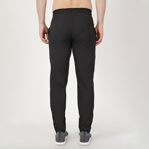 Black Trackpants NS Lycra with Rib