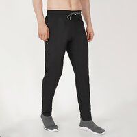 Black Trackpants NS Lycra with Rib