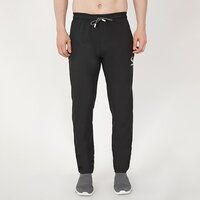 Black Trackpants NS Lycra with Rib