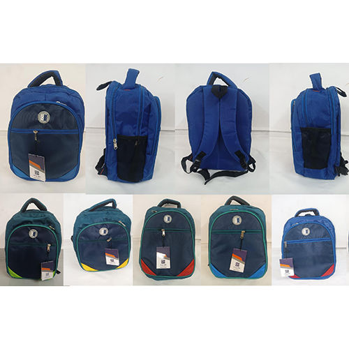 Double Partition Comfort Backpack - Color: Blue