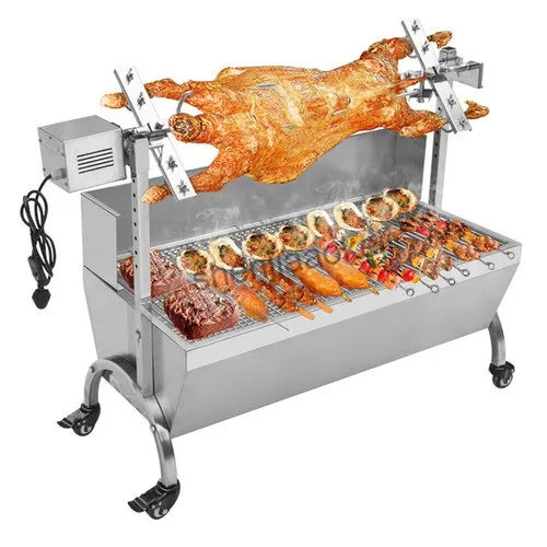 Semi Automatic Commercial Barbecue Machine