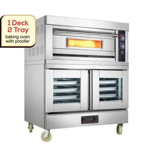 SS Electric Baking Oven With Proofer