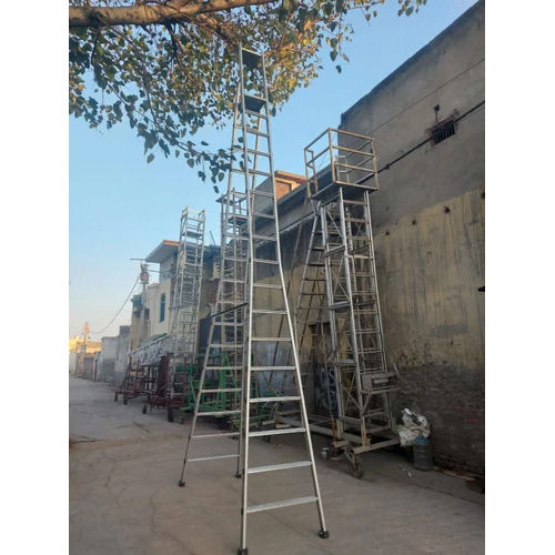 Double Sided Aluminium Ladder