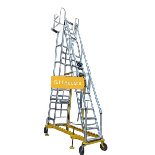 Portable Extension Platform Warehouse Ladder